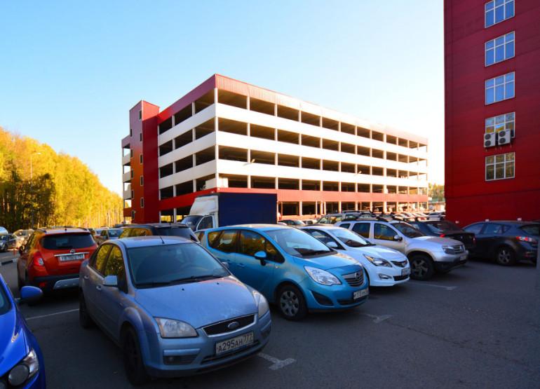 Румянцево: Вид паркинга